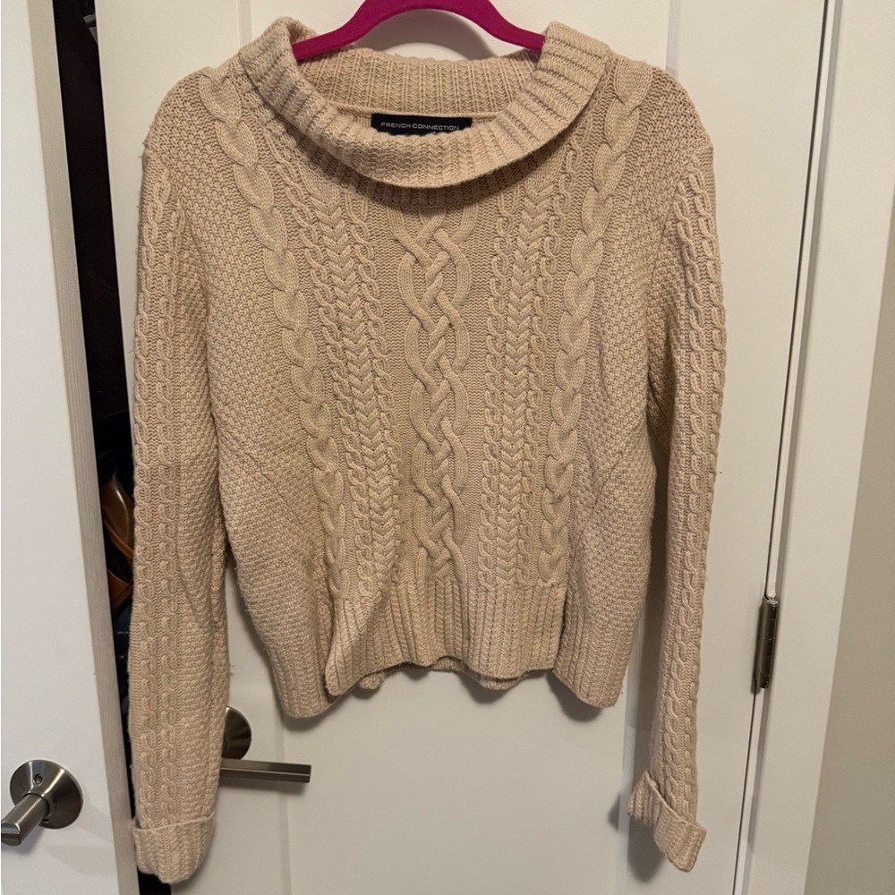 French Connection Cableknit Sweater